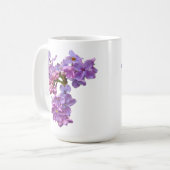 Flieder im Frühling Kaffeetasse (Vorderseite Links)