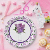 Flieder im Frühling Papierplatte Pappteller (Party)