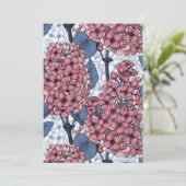 Flieder in rosa und blau (Stehend Vorderseite)