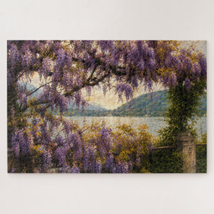 Flieder Italien Seeblick Puzzle