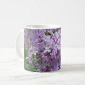 Flieder Kaffeetasse (Vorderseite Links)