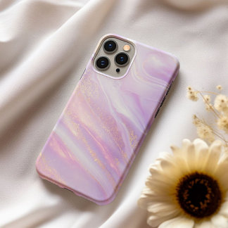 Flieder Lumière – Luxuriöser Flieder & Softes Eleg iPhone 16 Hülle