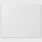 Flieder Minimal Floral Geschenkpapier (Flach)
