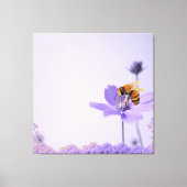 Flieder Minimalist Leinwanddruck (Vorderseite)