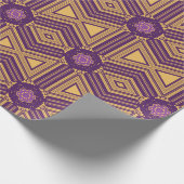 Flieder oder Violett Geschenkpapier (Ecke)