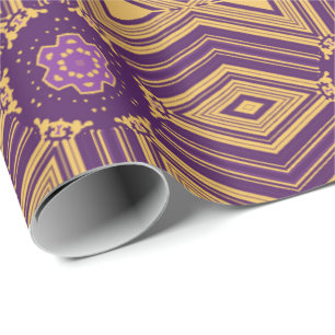 Flieder oder Violett Geschenkpapier