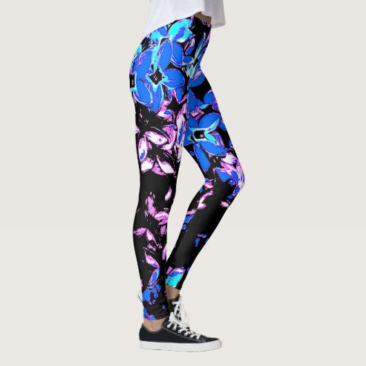 Flieder psy leggings (Rechts)