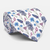 Flieder Purpur  Krawatte (Gerollt)