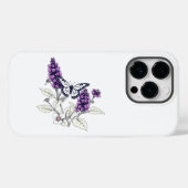 Flieder-Schmetterlingsstrauch Case-Mate iPhone Hülle (Rückseite (Horizontal))