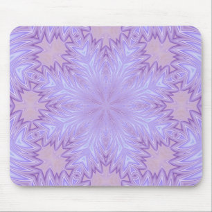 Flieder Seide Weihnachten Abstrakt Mousepad