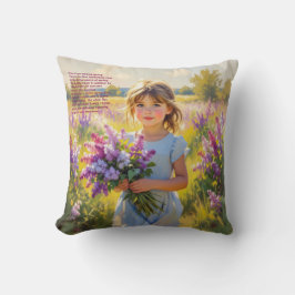 Flieder-Symbolik Kissen