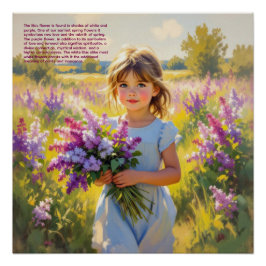 Flieder-Symbolik Poster