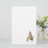 Flieder (Syringa-SP.) durch Redouté Briefpapier (Stehend Vorderseite)