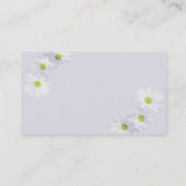 Flieder-und Gänseblümchen-BlumenVisitenkarte Visitenkarte (Rückseite)