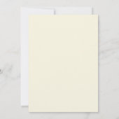 Flieder-Veilchen-Kranz-Hochzeit Einladung (Rückseite)