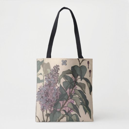 Flieder von Eugene Grasset Tasche (Vorderseite)