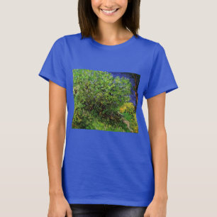 Flieder von Vincent van Gogh, Vintage Gartenblumen T-Shirt
