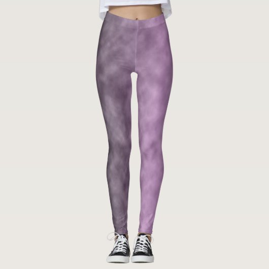 Fliederasche Leggings (Vorderseite)
