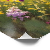 Fliederblüte Poster (Ecke)
