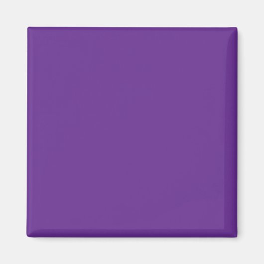 Fliederfarben feste Farbe Magnet (Vorne)