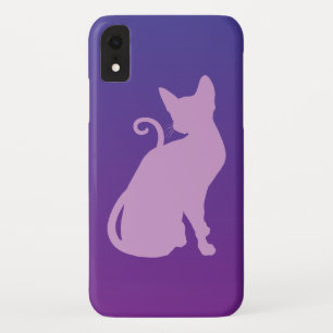 Fliederkatze auf Lila Case-Mate iPhone Hülle