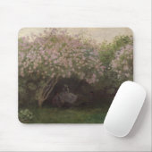 Fliedern Claude Monets |, graues Wetter, 1872 Mousepad (Mit Mouse)