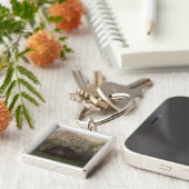 Fliedern Claude Monets |, graues Wetter, 1872 Schlüsselanhänger (Seite)