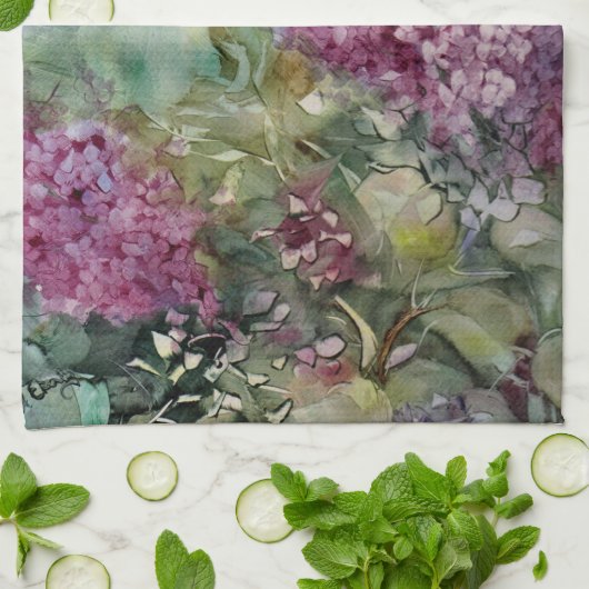 Fliedern Handtuch (Gefaltet)