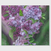 Fliedern in der lila geschenkpapier (Flach)