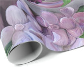 Fliedern in der lila geschenkpapier (Rolleneckpunkt)