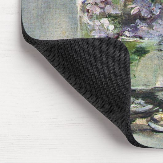 Fliedern in einem Glas durch Edouard Manet Mousepad (Ecke)