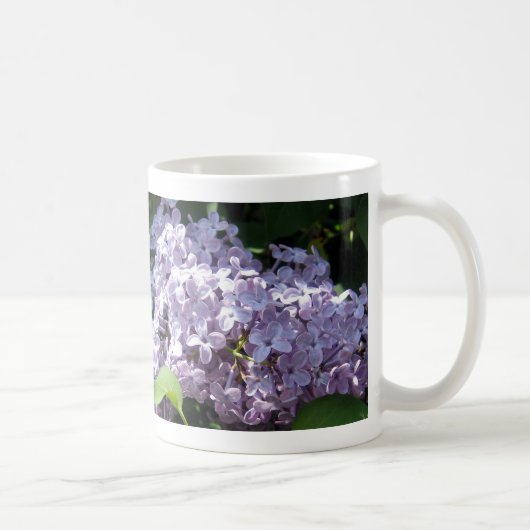 Fliedern in voller Blüte Kaffeetasse (Rechts)