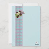 Fliedern und Kruzifix-Ostern-Einladung Einladung (Rückseite)