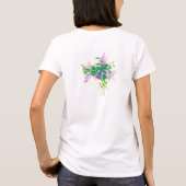 Fliederstrauß Text T-Shirt (Rückseite)