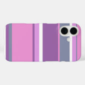 Fliederstreifen Case-Mate iPhone hülle (Rückseite (Horizontal))