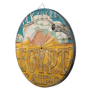 Flieg dorthin - Ägypten Dartscheibe