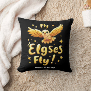 Flieg Elgses Flieg Inspirierende Adler Kunst Kissen