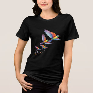 Flieg hoch Tri-Blend shirt