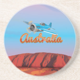 Flieg nach Australien Getränkeuntersetzer