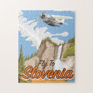 Flieg nach Slowenien Puzzle