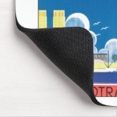 Flieg über Stockholm Mousepad (Ecke)