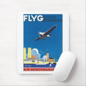 Flieg über Stockholm Mousepad (Mit Mouse)