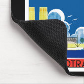 Flieg über Stockholm Mousepad (Ecke)