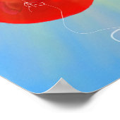Flieg weg poster (Ecke)