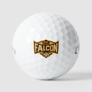 Flieg wie ein Falke Sepia Golfball