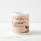 Fliege am Limerick-Tag Kaffeetasse (Mittel)
