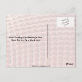 Fliege - Auge Postkarte (Rückseite)