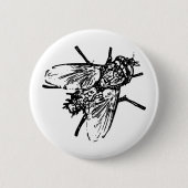 Fliege Button (Vorderseite)
