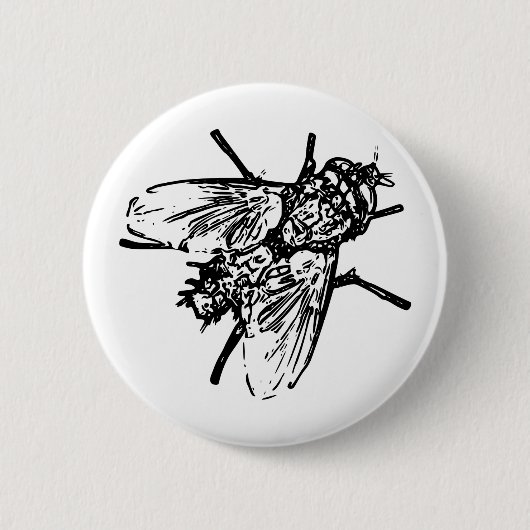 Fliege Button (Vorderseite)