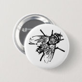 Fliege Button (Vorne & Hinten)